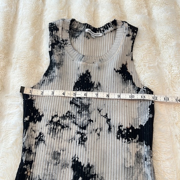 Cotton Citizen Black and Grey Tie Dye IBIZA TANK DRESS - Picture 11 of 16